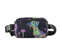 Art Beagle Riñonera de Moda para Mujeres Hombres Adolescentes Bandolera Pequeña Bandolera con Correa Ajustable para Ciclismo Senderismo Gimnasio Arte Beagle, 1 Talla, Art Beagle, 1 size