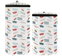 Art - Bolsas de zapatos sin costura para lavadora, 2 unidades, arte sin costuras, 1 size, moderno, Arte Sin Costura (1), talla única, moderno