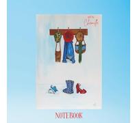 Art by Chemille notebook, original front cover: 'Le chapeau rouge' by Chemille, 100 pages 8.5x8.5 lined