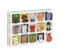 Art Cats - Rompecabezas de 1000 piezas para adultos, tablero 100% reciclado de primera calidad, rompecabezas de gato de 1000 piezas, regalo para los amantes de los gatos, rompecabezas Happily