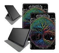 Art Color Tree - Funda para tablet Microsoft Surface Pro X (2021/2020/2019) de 13 pulgadas, rotación de 360 grados, múltiples ángulos de visión para Microsoft Surface Pro X con apagado y encendido
