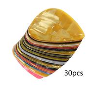 Art Colorful - Púas de guitarra para smartphone, herramienta de apertura de palanca, herramienta de reparación de mano, 30 piezas para guitarra acústica y bajo