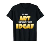 Art Costume Idgaf Funny Meme Halloween Costume For Arthur Camiseta