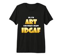 Art Costume Idgaf Funny Meme Halloween Costume For Arthur Camiseta Premium