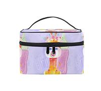 Art Cute Baby Deer - Bolsa de maquillaje para mujer, neceser de aseo, ver imagen, Talla única, Mochilas