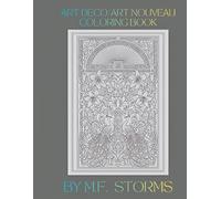 ART DECO/ART NOUVEAU COLORING BOOK