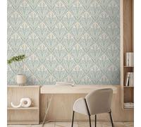 Papel Pintado Geométrico a Varios Colores Y Diseños Gris Oro Rosa Pared Nuevo