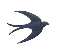 Art Deco Home Adorno Pared Metalico Golondrina 25 cm, Decoracion forja Colgante