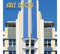 Art Deco - Kunst 2024 - 16-Monatskalender: Original The Gifted Stationery Co. Ltd [Mehrsprachig] [Kalender]