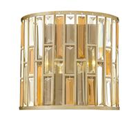 Art Deco Lámpara de Pared Prism Lámina Plata Estilo Moderno Diseño Salón Pasillo