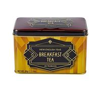 Art Deco: lata de té con 40 bolsitas de té English Breakfast