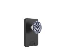 Art Deco Schnauzer Perro Retro Geométrico PopSockets PopWallet para MagSafe