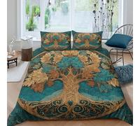 Art Deco Style Funda de Edredón Microfibra Suave 3 Piezas Estampado 3D Arte Deco Estilo Funda Edredon con Funda de Almohada a Juego Transpirable Antialérgica for niños Super King（260x220cm）