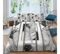 Art Deco Style Funda Edredon Microfibra 3 Piezas Compuesto Impresión 3D Cierre de Arte Deco Estilo diseño Funda de Edredón Funda de Almohada a Juego Lavables Transpirable for Adolescentes