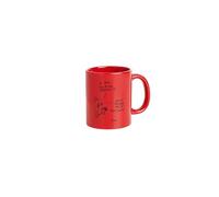 Art&Design24 - Taza de cerámica, color rojo (8,2 x 9,7 cm), diseño de "antídoto", taza de cerámica, color rojo 8,2 x 9,7 cm, capacidad de 330 ml