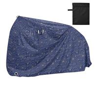 Art Dots and Lines - Funda para bicicleta de carretera, resistente a los rayos UV, color azul