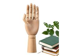 Art Drawing Hand Model, Wooden Mannequin Hand Model Figures, Artist Wooden Mannequin Figure Human People Dolls Manikin Supplies Stop Motion Figure Kit,Woodeen Tools Posable Figurre For Drawing,Paint