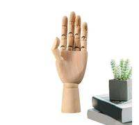 Art Drawing Hand Model, Wooden Mannequin Hand Model Figures, Artist Wooden Mannequin Figure Human People Dolls Manikin Supplies Stop Motion Figure Kit,Woodeen Tools Posable Figurre For Drawing,Paint