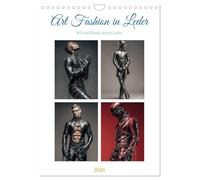 Art Fashion in Leder (Wandkalender 2026 DIN A4 hoch), CALVENDO Monatskalender: Hier wird Leder zur Skulptur am Körper, zum Statement für Individualität, Stärke und queere Sichtbarkeit.