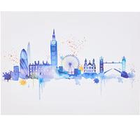 Art Group AFWDC92361 The Summer Thornton London Skyline - Lienzo decorativo (algodón, 1,8 x 30 x 40 cm)
