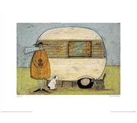 Art Group The Home Sam Toft Art - Póster Decorativo, Papel, Multicolor, 30 x 40 x 1.3 cm