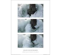 Art Group The Jean Guichard (Phares Dans tempate, La Jument Triptych), impresión artística de 50 x 70 cm, Papel, Multicolor, 50 x 70 x 1,3 cm