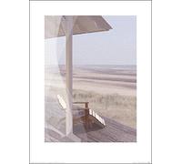 Art Group The Malcolm Sanders (Hamptons I) - Impresión artística 30 x 40 cm, Papel, Multicolor, 30 x 40 x 1,3 cm