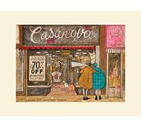 Art Group The Sam Toft - Cuadro de papel (30 x 40 cm, 30 x 40 x 1,3 cm), diseño de texto Picking Out Something Special