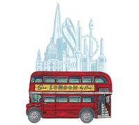 Art Group The See London by Bus Canvas, Multicolor, 0,96 x 60 x 3 cm