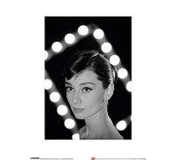 Art Group The Time Life (Audrey Hepburn-Portrait) - Lámina Decorativa (30 x 40 cm), Papel, Multicolor, 30 x 40 x 1.3 cm