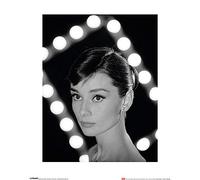 Art Group The Time Life (Audrey Hepburn-Portrait) - Lámina Decorativa (30 x 40 cm), Papel, Multicolor, 40 x 50 x 1.3 cm