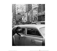 Art Group The Time Life (Audrey Hepburn-Taxi) - Impresión artística (40 x 50 cm, Papel, Multicolor, 40 x 50 x 1,3 cm)