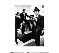 Art Group The Time Life (Dean Martin, Sammy Davis Jr. y Frank Sinatra) - Impresión artística 30 x 40 cm, Papel, Multicolor, 30 x 40 x 1,3 cm