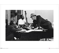 Art Group The Time Life (Frank Sinatra-Piano) - Impresión artística (60 x 80 cm, Papel, Multicolor, 60 x 80 x 1,3 cm)