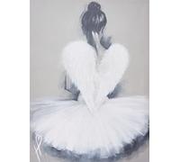 Art Group WDC99697 The Angel Wings - Lienzo (60 x 80 cm), diseño de alas de ángel