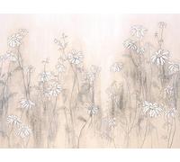Art Group WTD-Lienzo Decorativo (60 x 80 cm), diseño de Margaritas Blancas, Multicolor, 31.5 x 24 Inches