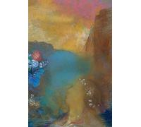 Art Journal: Odilon Redon - Ophelia among the Flowers - Art Cover College Ruled Notebook | 110 Pages