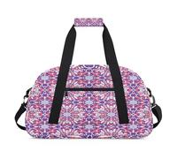 Art Mandala Flower Kids Duffel Bags for Girls Boys, Overnight Weekender Travel Bag 24L Sport Gym Duffel Bag Practice Tote Carry Bag, color, 24 L, Organizador de bolsas