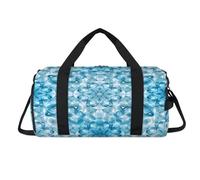 Art Mandalas - Bolsa deportiva con compartimento para zapatos, bolsa de fin de semana, viajes, gimnasio, organizador de equipaje para mujeres, hombres, niños y niñas