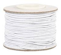 Art-Manufacture-Design - Goma elástica (1 mm, 25 m), color blanco