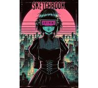 Art Mine Sketchbook: Personal Sketch Book for Teens Drawing Sketching Writing Journaling Artist Blank Ivory Toned Paper Sketchpad for Graphite Pencil ... Abstract VR Girl Surreal Cover Artwork