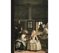 Art Notebook I Las Meninas - Diego Velázquez I 160 Lined Pages - 7x10" (18x25cm) I