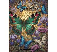 Art Nouveau Butterflies: A Coloring Book by Iris