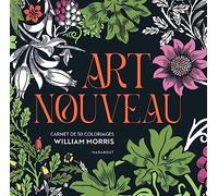 Art nouveau: Carnet de 50 coloriages: 31612
