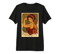 Art Nouveau Chica Poder Mi Cuerpo Mi Elección Vintage Feminista Camiseta Premium