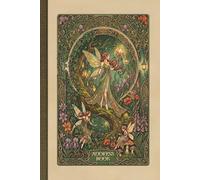 Art Nouveau ‘Fairies’ Address Book, Telephone Directory, Contacts Book with Printed Alphabetical (A-Z) Indexing and Vintage Aesthetics: Matte Finish ... Cream Pages, Size: 6" x 9" (152.4 x 228.6 mm)