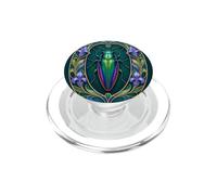 Art Nouveau Jewel Beetle Floral Insecto Naturaleza Amante PopSockets PopGrip para MagSafe