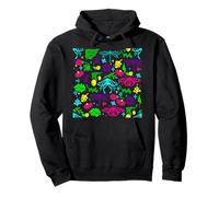 Art Nouveau Mariposa Libélula Antigua Floral Vintage Sudadera con Capucha