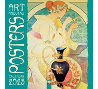 Art Nouveau Posters Wall Calendar 2025 (Art Calendar)
