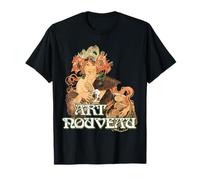 Art Nouveau Retrato Mujer Camiseta